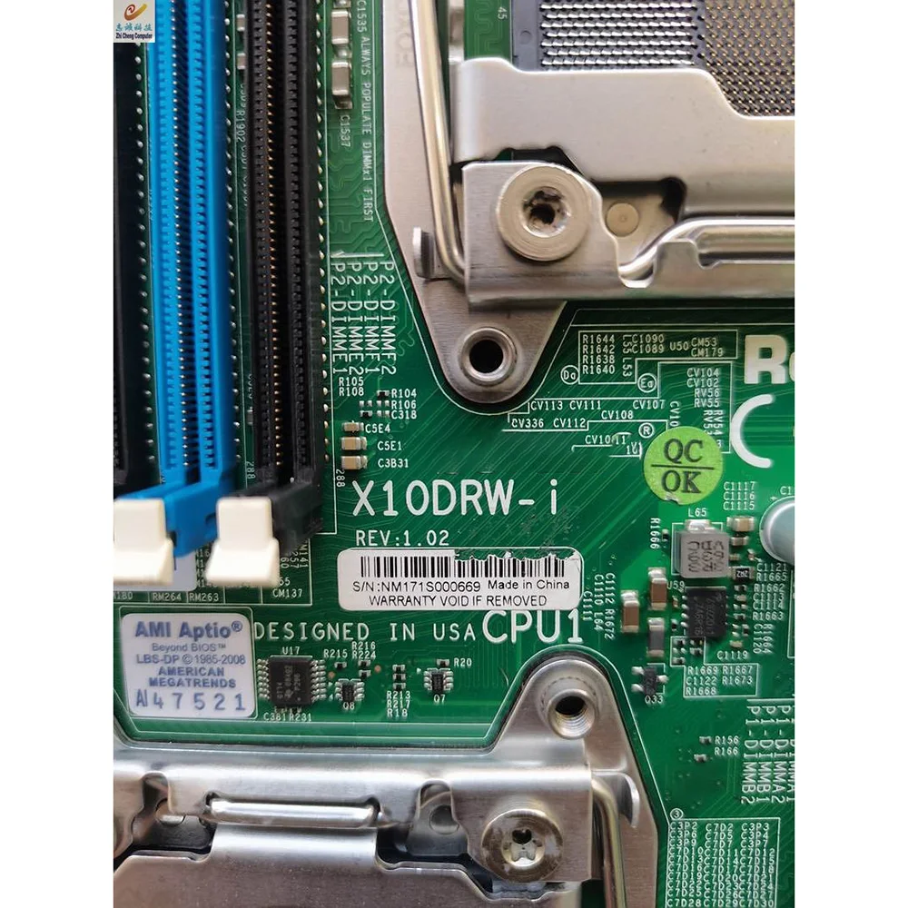 For Supermicro For X10DRW-I Original Server Motherboard 2011 DDR4 Support E5 2600 V3 V4 CPU Perfect Test Good Quality