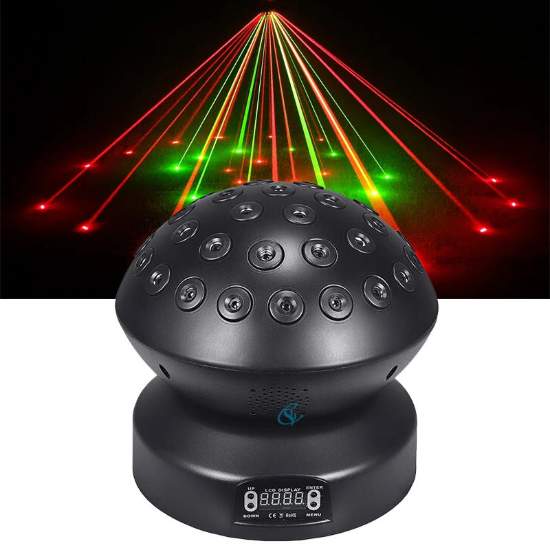 New Infinite Rotating  Full Color Moving Head Laser Light Christmas Laser Effect Light  For Party Disco Bar Stage Nightclub