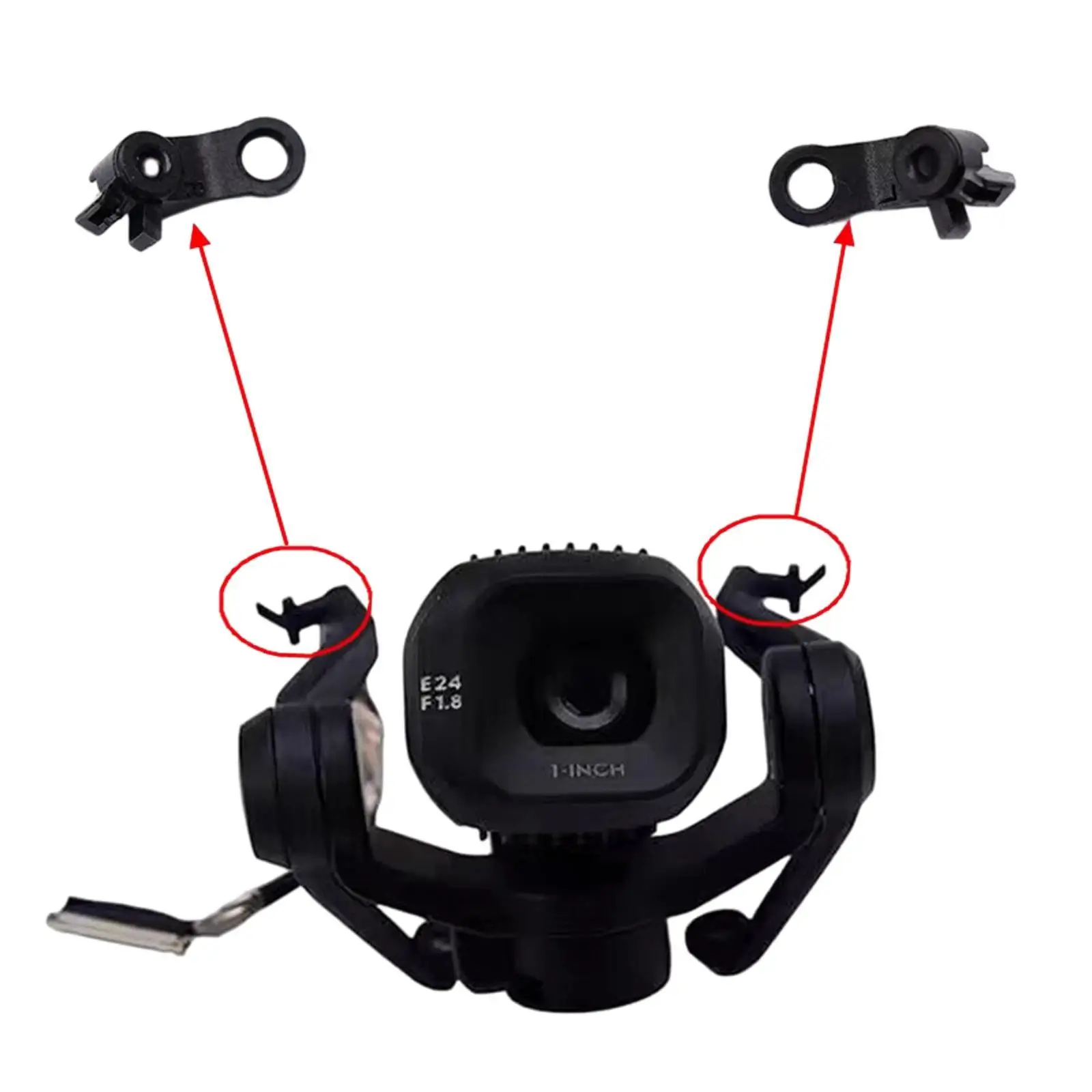 Repair Spare Parts Shock-Absorbing Bracket Buckle Fro DJI Mini 5 Pro Gimbal Camera Replacement Accessories Spec: Left/ Right