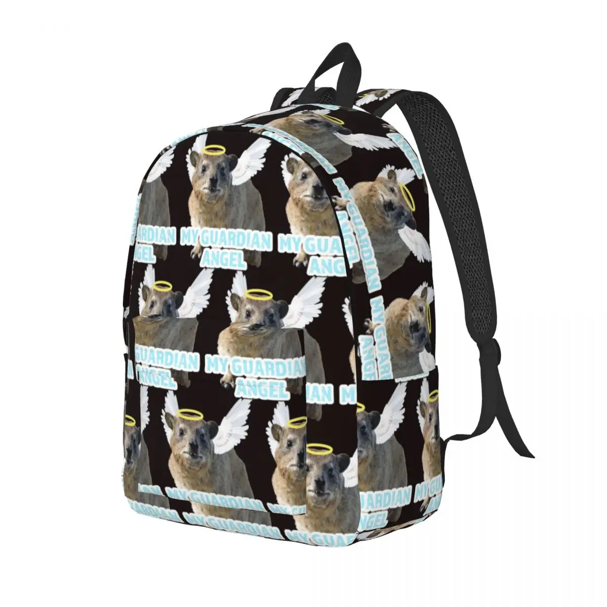 Рюкзак Rock Hyrax My Guardian Angel, рюкзак большой емкости, детская сумка для книг, школьная сумка, сумки на плечо для мужчин и женщин