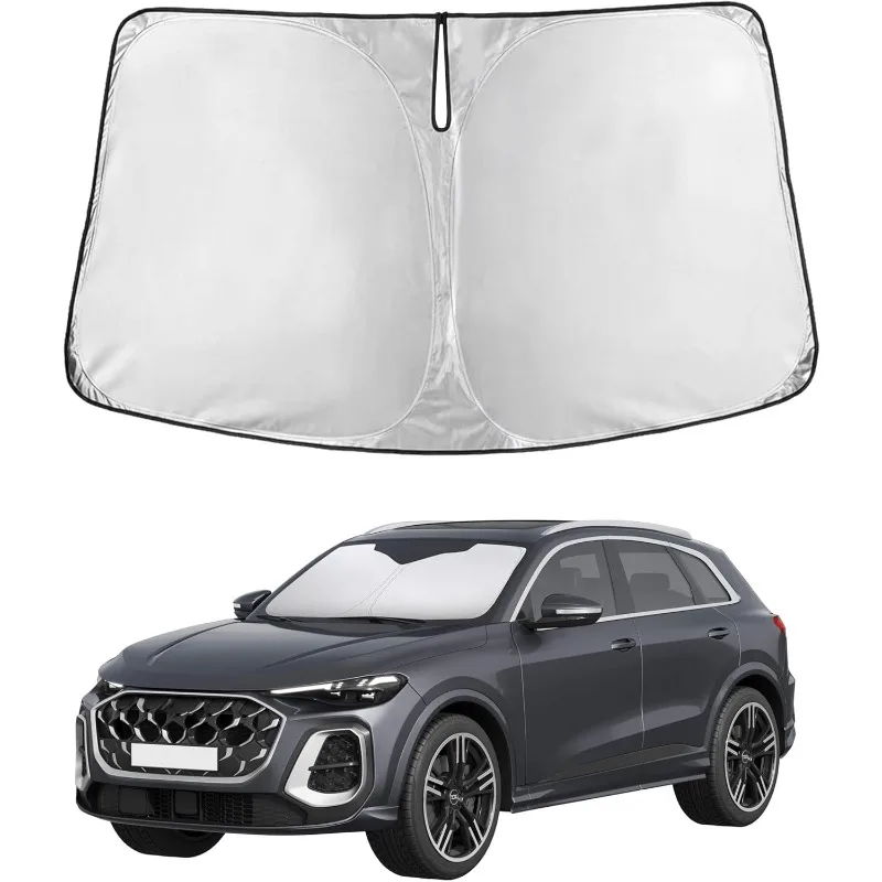 

Солнцезащитный козырек для лобового стекла и окон Audi Q5 2018-2024, 2025, 2026: защита от УФ-излучения и перегрева, аксессуары для автомобиля