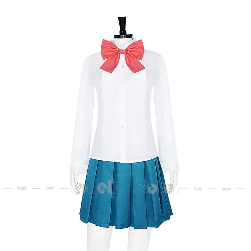 أزياء CyAnime Kimi ni Todoke الموسم 3 من Me to You أزياء ساواكو كورونوما الزرقاء بدلة فتاة المدرسة Unifrom #2