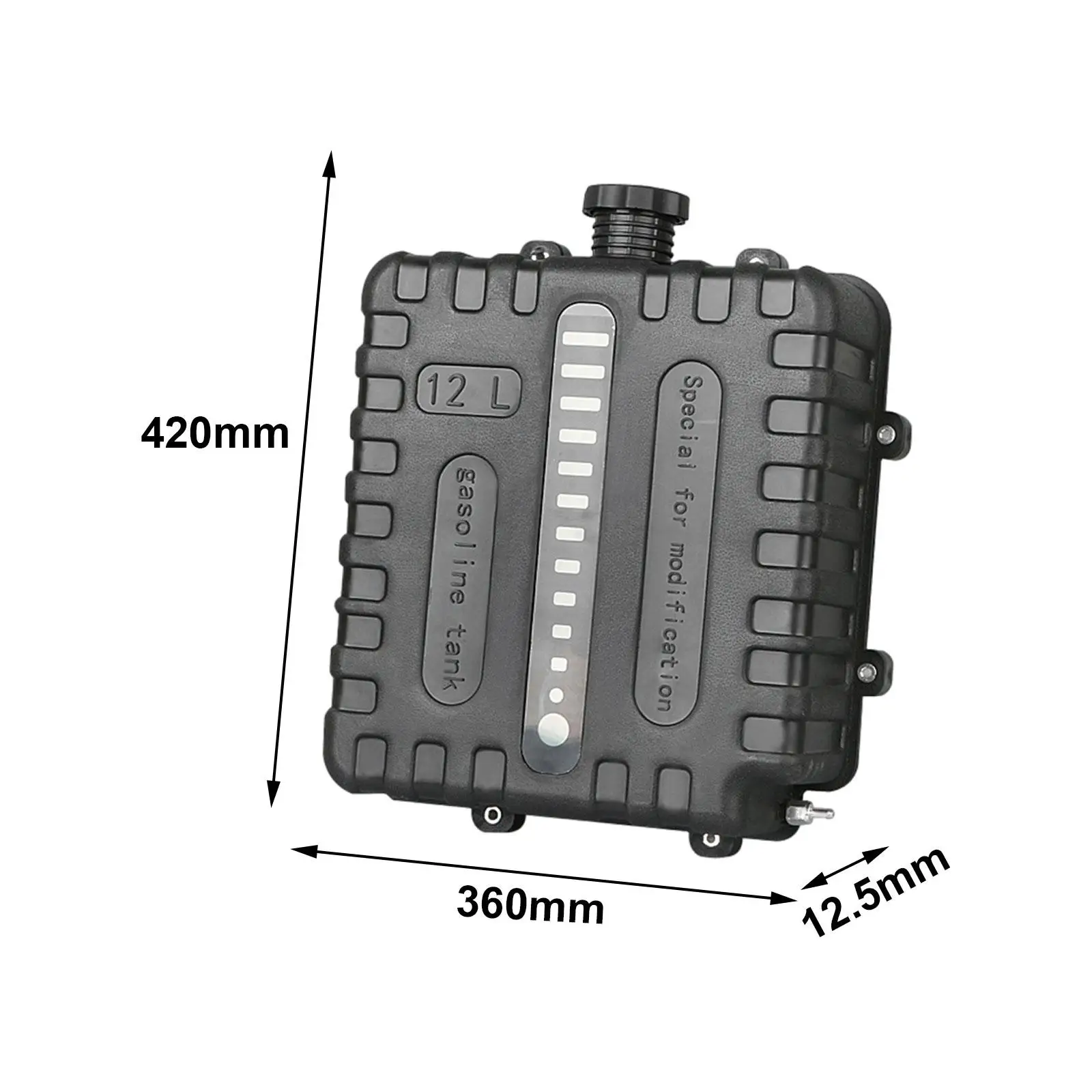 

Fuel Tank Efficient Refueling 12 L Oil Storage Tank for Black Car ATV