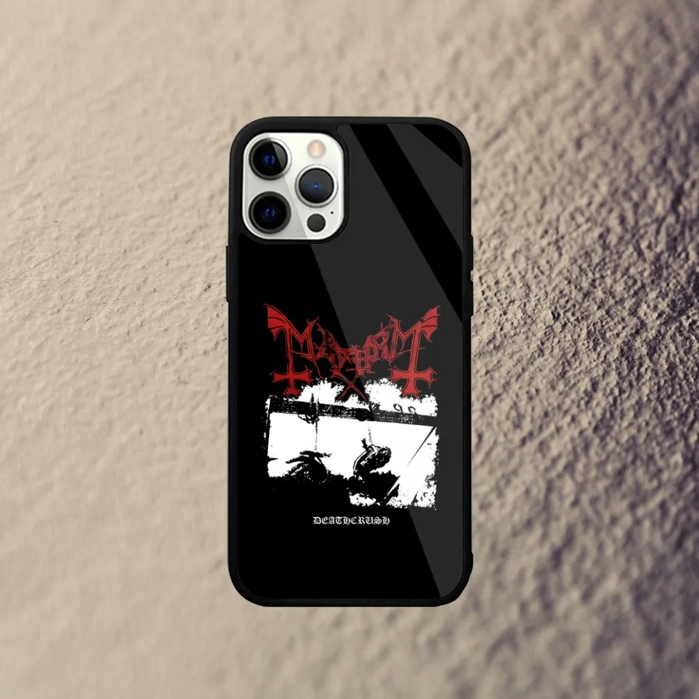 Mayhem Live In Leipzig Burzum Phone Case For iPhone 16,15,14,13,12,11,Plus,Pro,Max Mini Magsafe Magnetic Wireless Charging