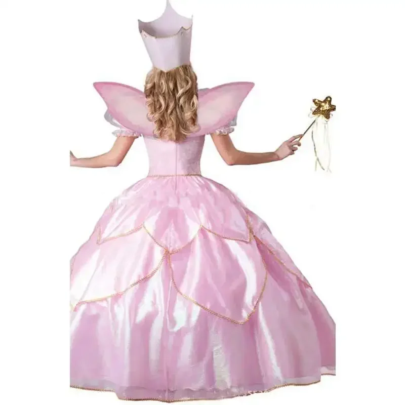 Halloween Costume Beautiful Faery Queen Party Photography Show Pink Forest Elf Princess Christmas Clothes