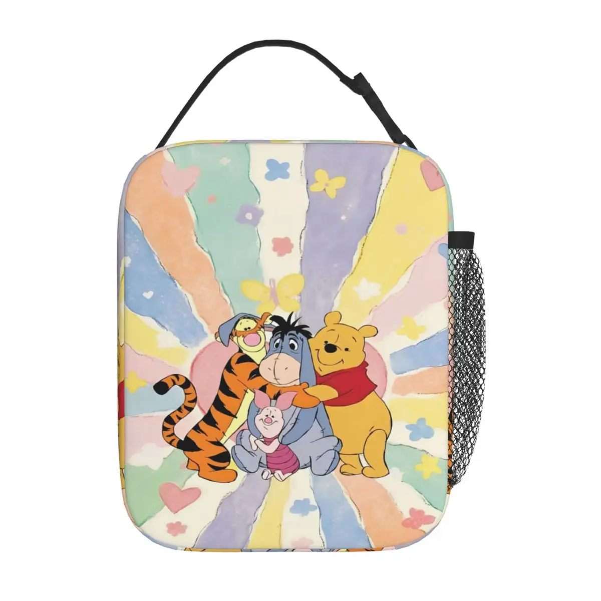 معزول حقيبة حمل الغداء ويني ذا بوه الكرتون ميرش علبة طعام الغداء تصميم فريد من نوعه الحرارية برودة بينتو صندوق للنزهة