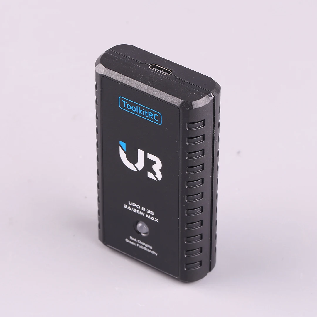 

Зарядное устройство ToolkitRC U3 Simple Balanced Charger для LiPo и NiMH аккумуляторов 2-3S/UN3 4-8S 2A 25W для моделей радиоуправляемых машин, дронов, экипировки для страйкбола
