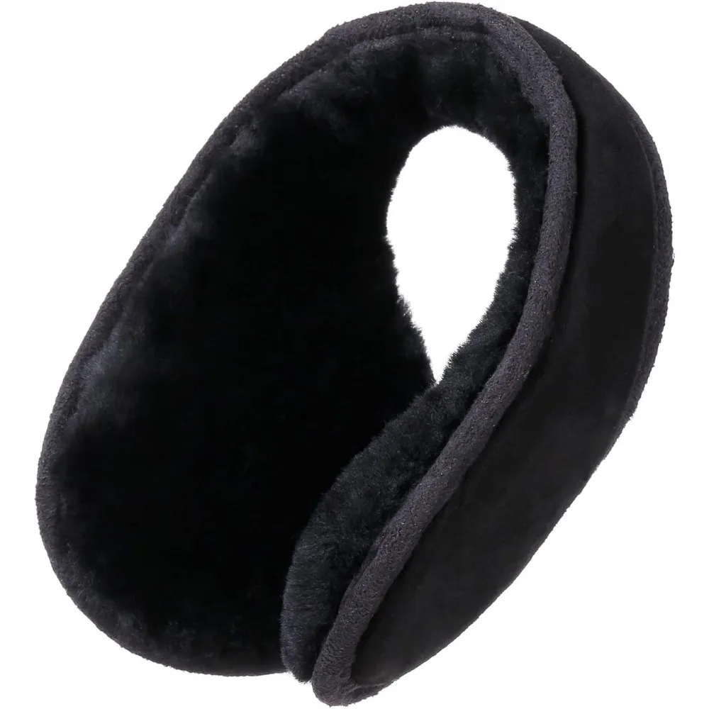 Winter Women Men Fluffy Earmuffs Soft Cozy Ear Warmers Outdoor Ear Covers for Cold Weather