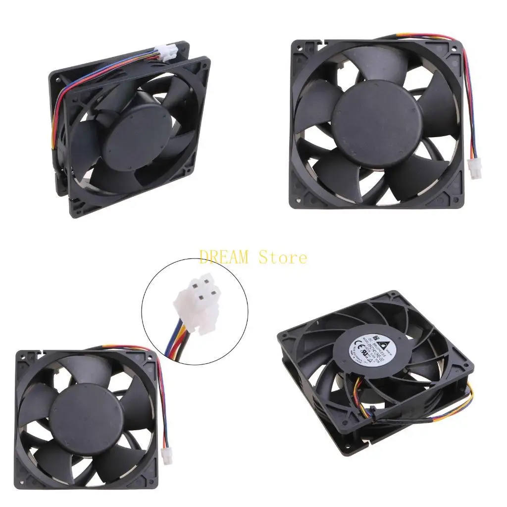 

Cooling Fan for Delta PFC1412HE-00 12V 9A 14cm 4PIN Replacement Dual Ball Fan best sale