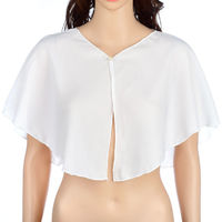 Korean Women Summer Chiffon Peal Sunscreen Clothing Shawl Jacket Blouse Cycling UV Fake Collar Neck Guard Cloak Sun Scarf Q52