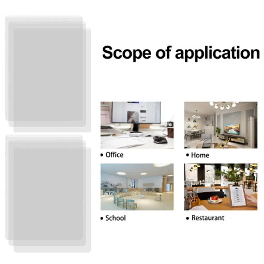 Bolsas de laminación para calendario, 100 piezas, tamaño A4, hojas de laminación, resistentes a los arañazos, impermeables, para fotos de certificados