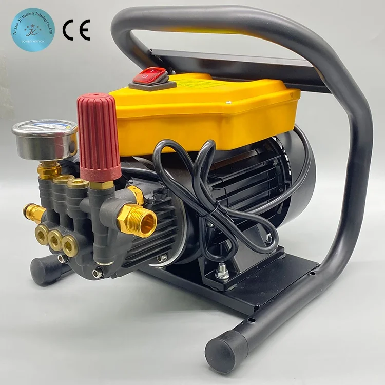 

Taizhou JC Factory Direct Sales Household Portable High Quality Car Wash Machine Electric Full-automatic High Pressure Washer