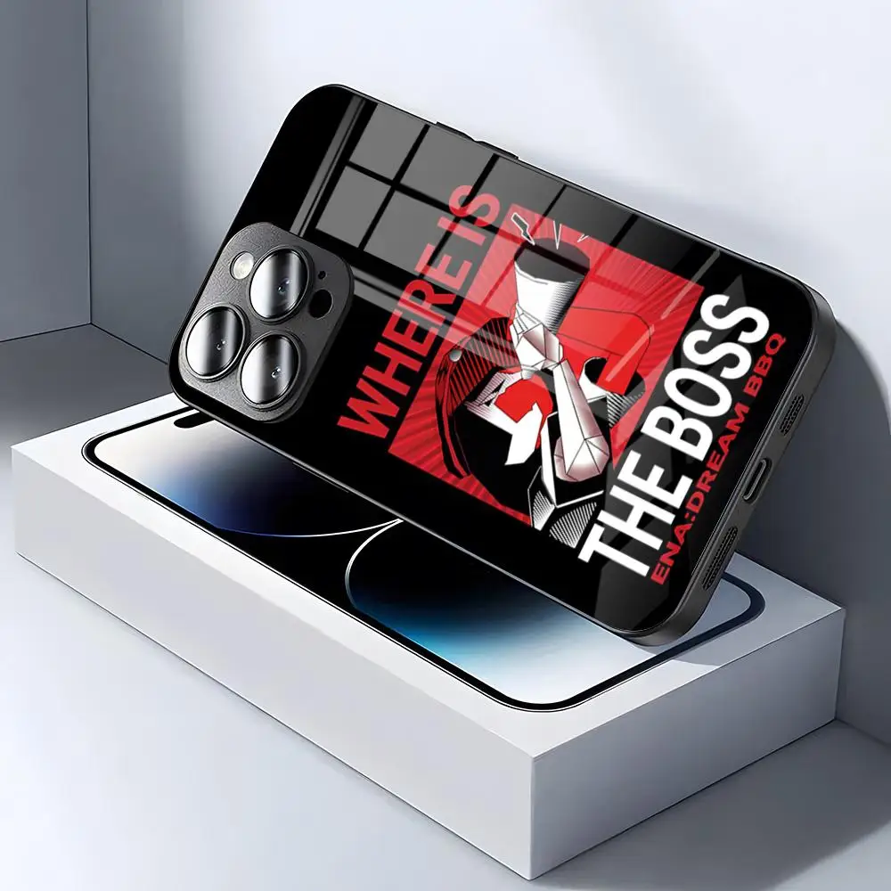 Funda para Teléfono GAME E-ENA Dream BBQ para iPhone 17 Pro Max 16 15 14 Pro Max 13 11 X Xs Xr 8 7Plus, Cubierta de Vidrio