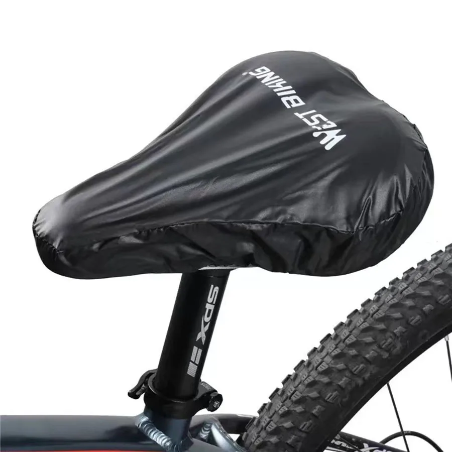 Waterproof Bike Saddle Protective Cover, Outdoor Cycling Accessories, Dust-proof Cushion Protector, Bicycle Seat Rain Cover