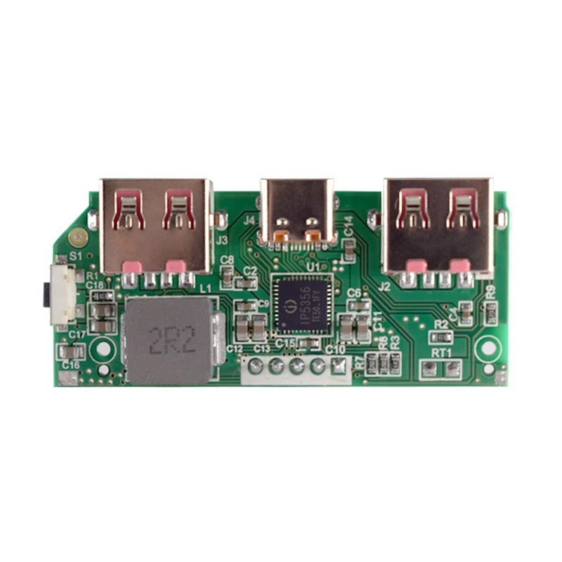 5V 3A Lithiumbatterij Digitaal display Snellaadmodule IP5356 TYPE-C Micro-USB QC3.0 2.0 PD3.0 PD2.0/AFC/FCP