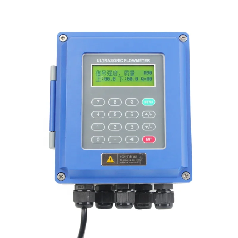 

Wall mounted ultrasonic water flow meter sensor tuf-2000h digital ultrasonic flowmeter