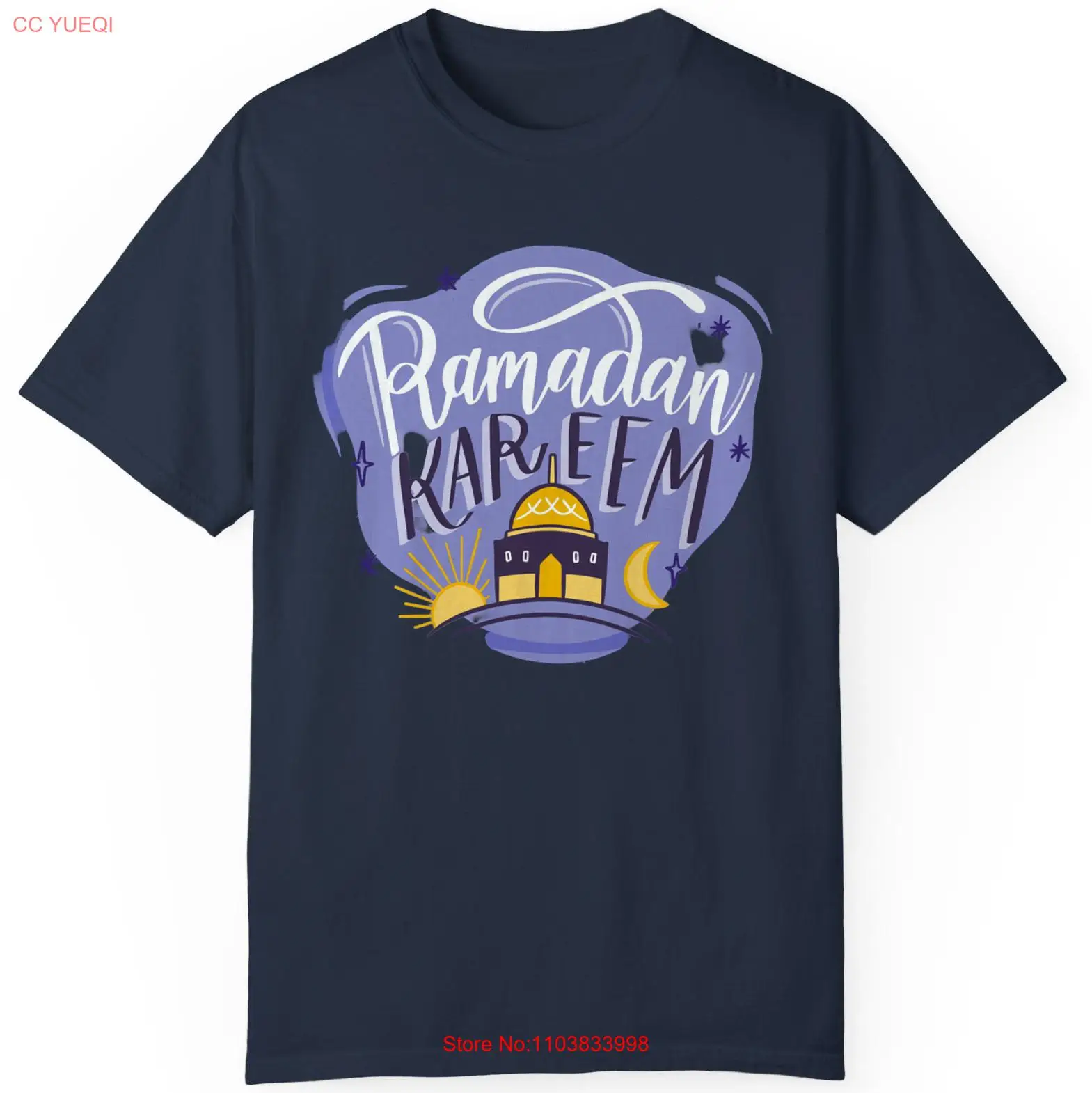 Ramadan Kareem Muharram Celebration Fashion Gift Unisex T-Shirt S-5XL