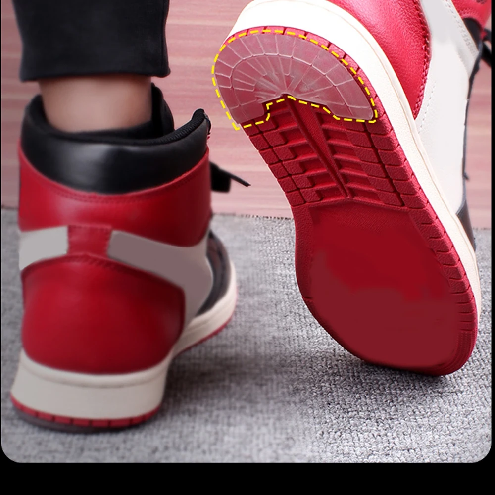 2Pcs Wear-resistant Outsole Insoles for Shoes Repair Anti-Slip SelfAdhesive Sole Protector Sticker Sneaker Heel Rubber Shoe Pads