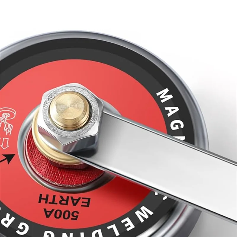 

【24-часовая распродажа】 Быстросъемный магнитный зажим заземления на 500 А — инструмент для поддержки ржавчины сварки для сварки и резки