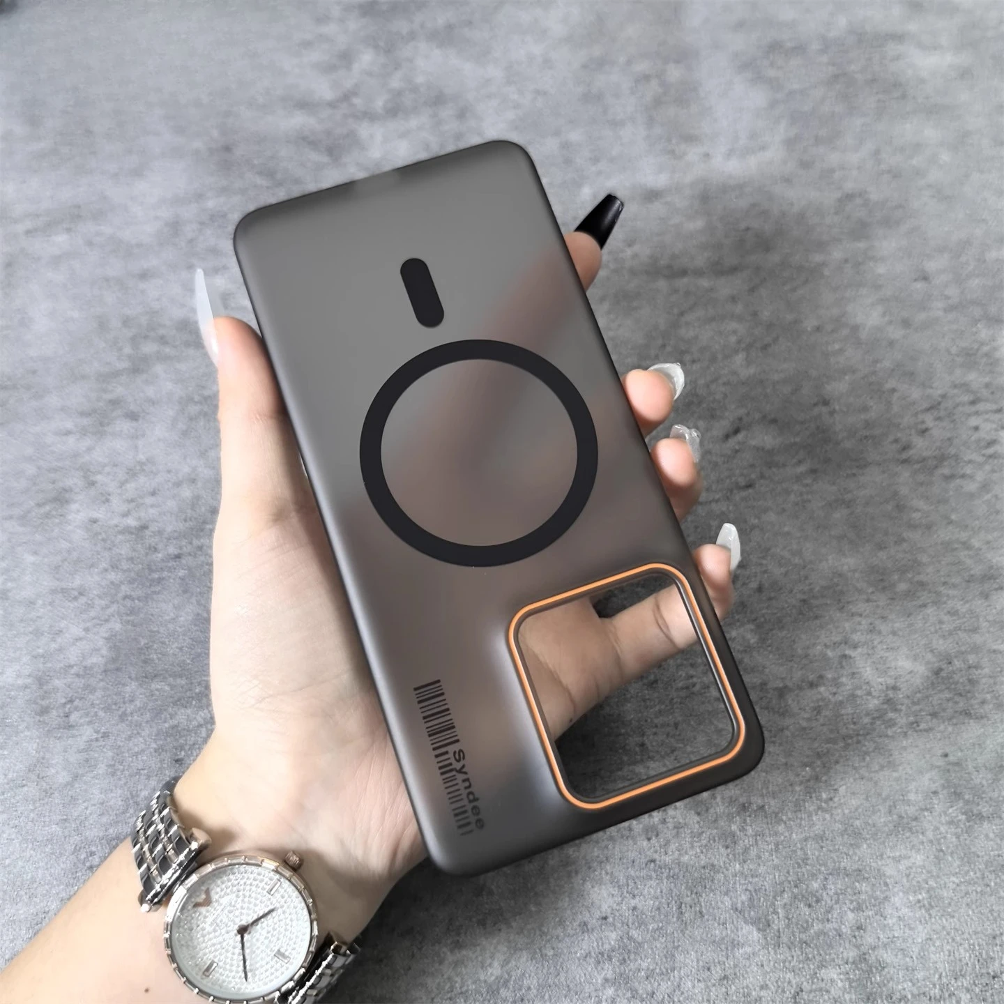 Matte Hartschalen-Schutzhülle aus PC für Realme 16 Pro Plus, Abdeckung für magnetisches kabelloses Laden mit MagSafe, stoßfester Bumper für Realme 16 Pro+ – Detail 8