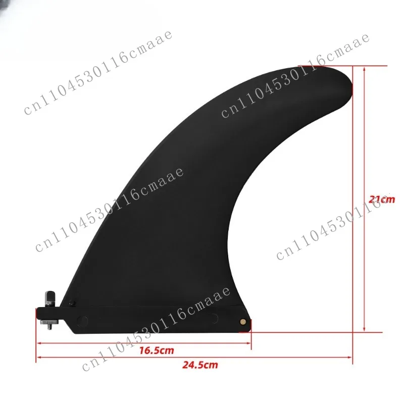 Inflatable surfboard tail fin marine large fin with screw removable water separator paddle tail rudder
