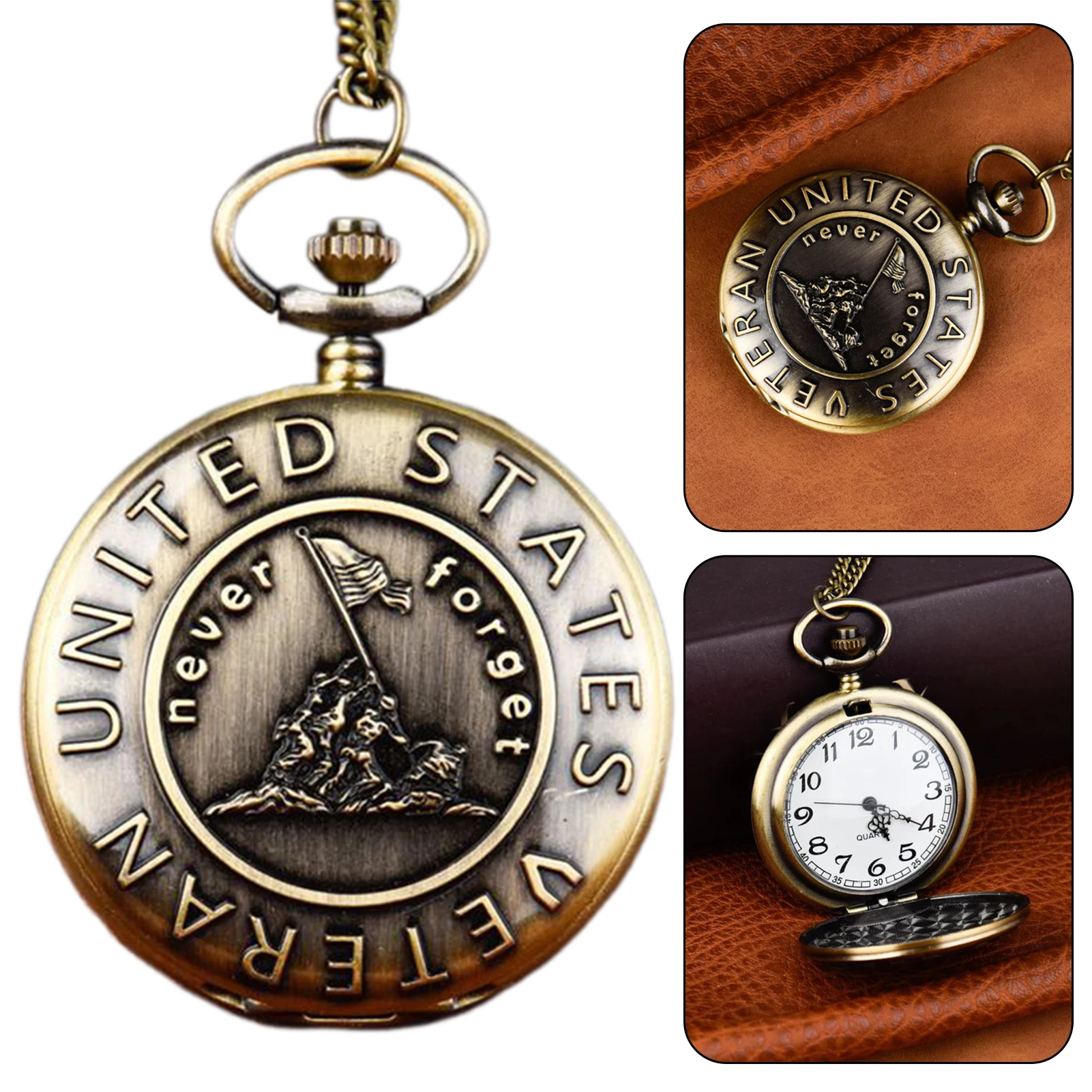 Retro Men Women Pocket Watches Antique Alloy Skeleton Half Hunters Pocketwatch Present For Dad Mom Personalized Gift Option