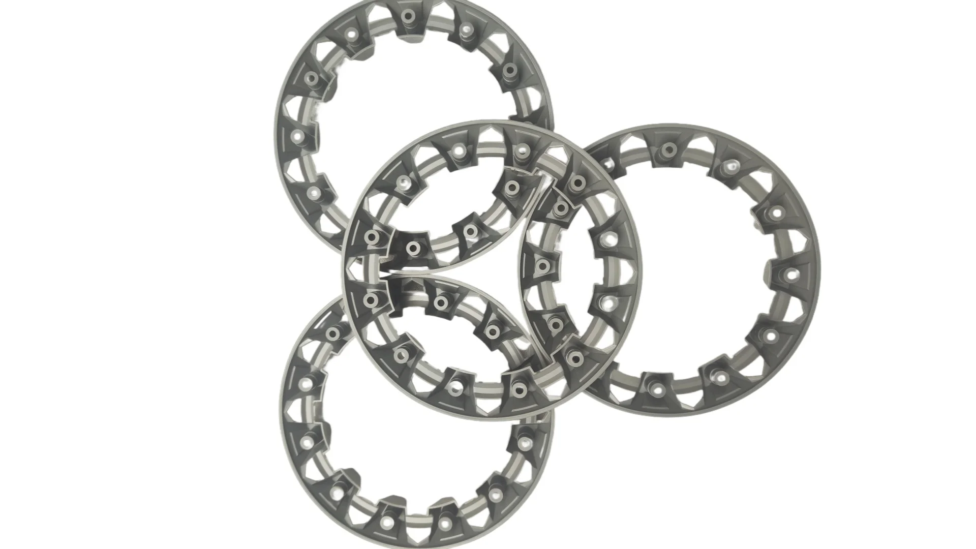 

TV All Terrain Beach Buggy Wheel Hub Modification Accessories 10 Inch Wheel Plastic Cover Color Protective Cover 4 Grey Teeth