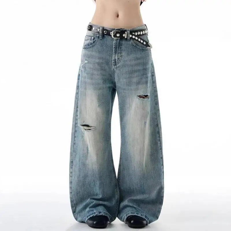 パンツ Fake Vintage Denim Pants \