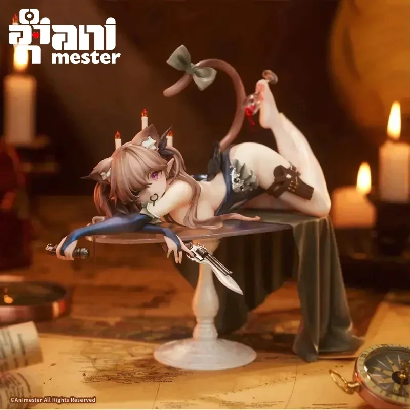 

AniMester Shadow Meow Niko Genuine Original Anime Figure PVC 18CM 1/7 Collectible Model Dolls Satuette Toys Ornament Gift