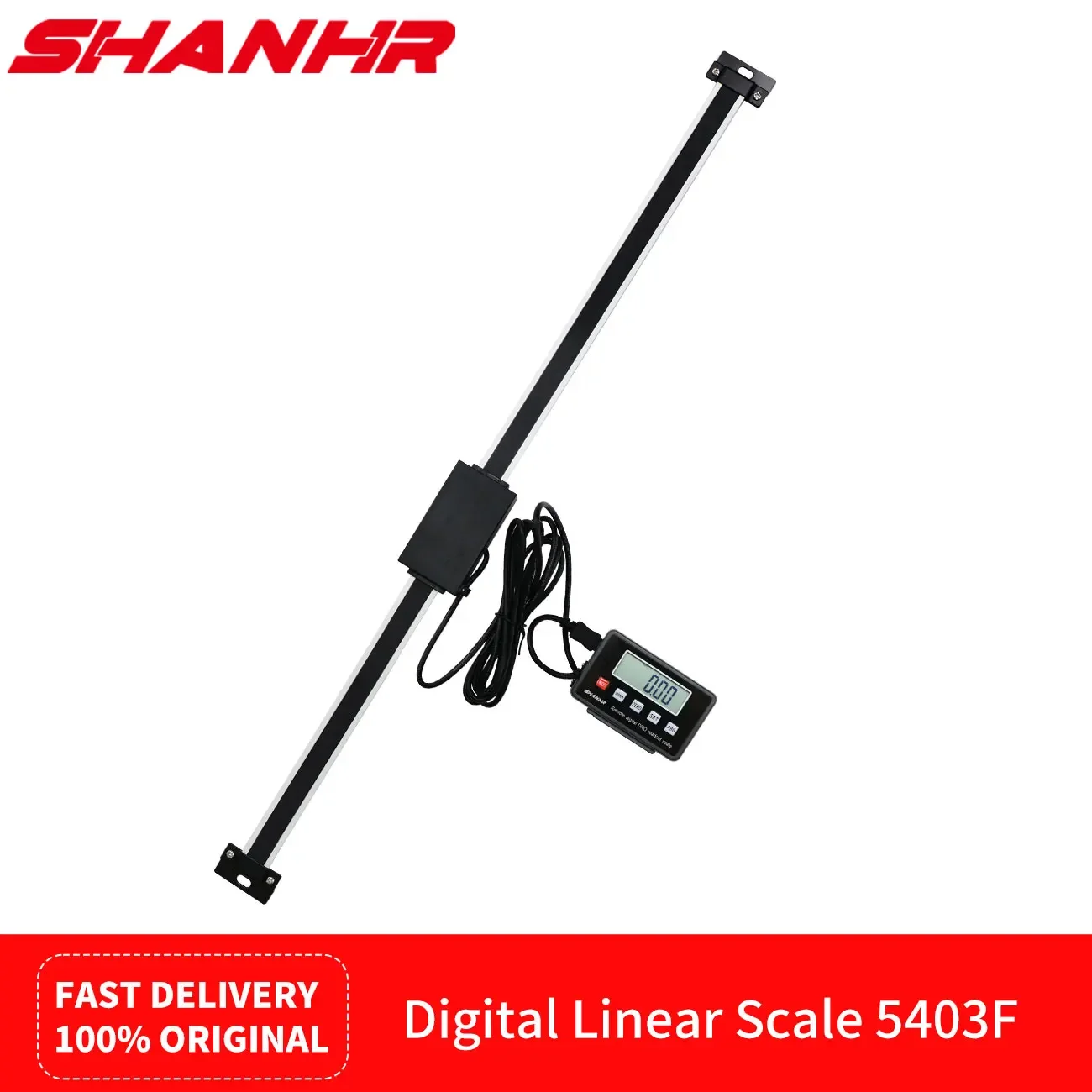 SHANHR 500/600mm Bridgeport Mill Lathe Digital DRO Large LCD Readout Scale,Remote LCD Display for Milling Machines and Lathes