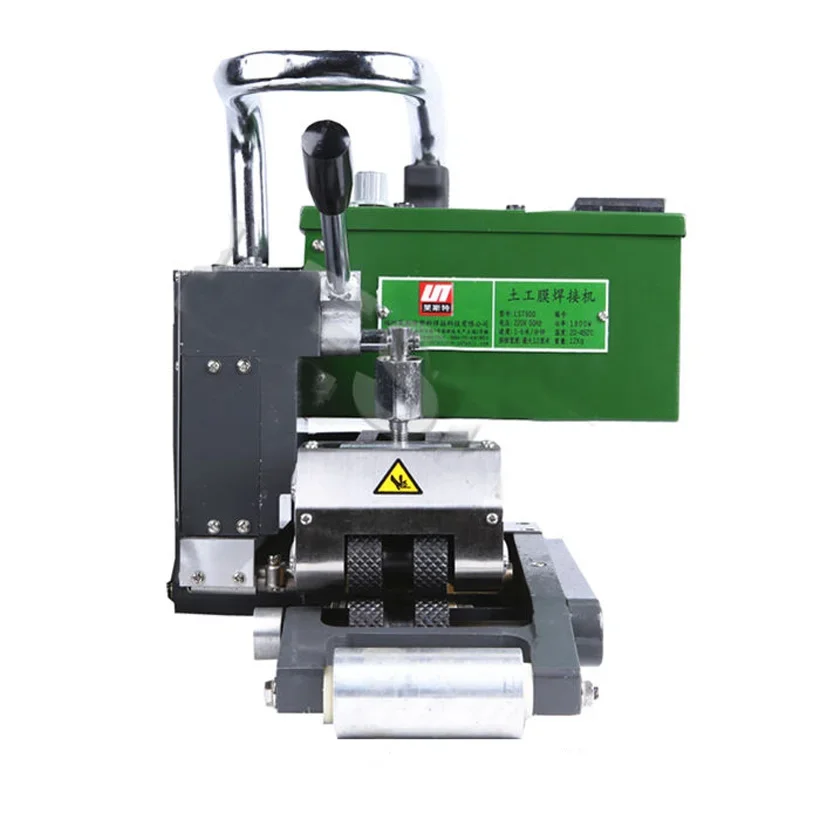 

Automatic 1800W Plastic Geomembrane Welding Machine Seam Hot Wedge Welder with Comet