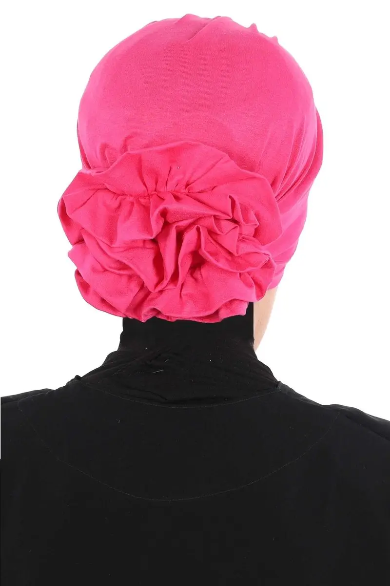 Cruz penteada osso fúcsia