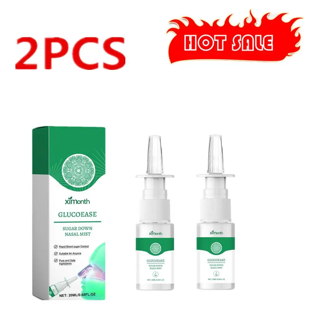 Espray Nasal para aliviar la congestión, limpieza de niebla Nasal de 20ml, 2 piezas