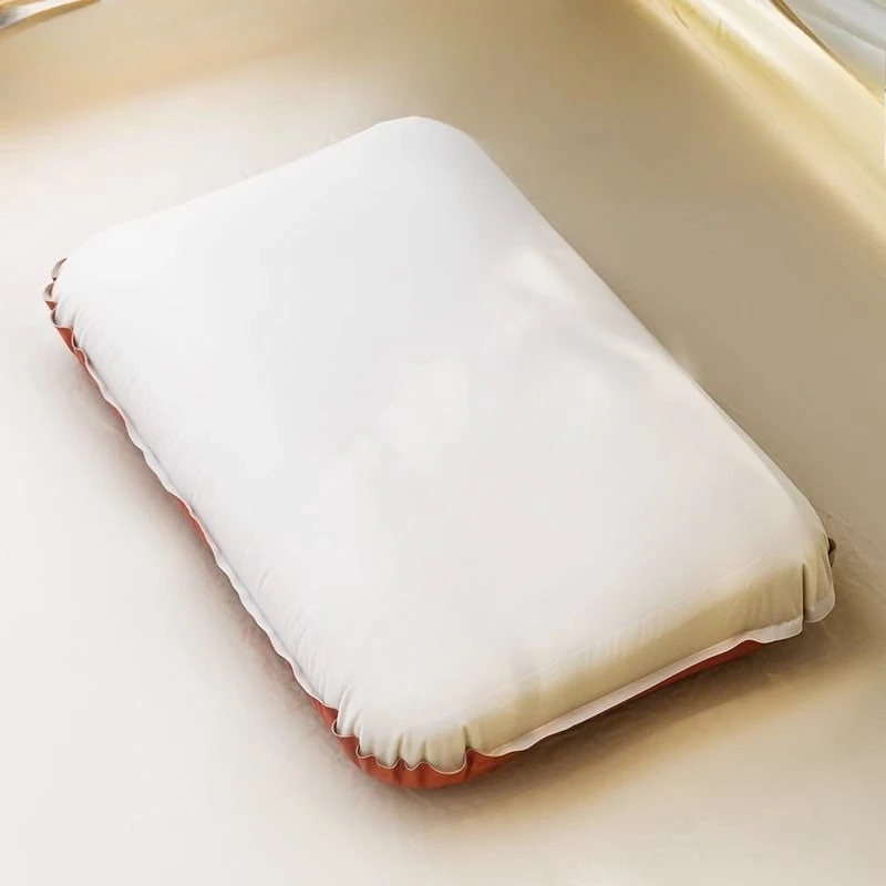 

Automatic inflatable pillow, outdoor camping portable travel waist pad neck pillow