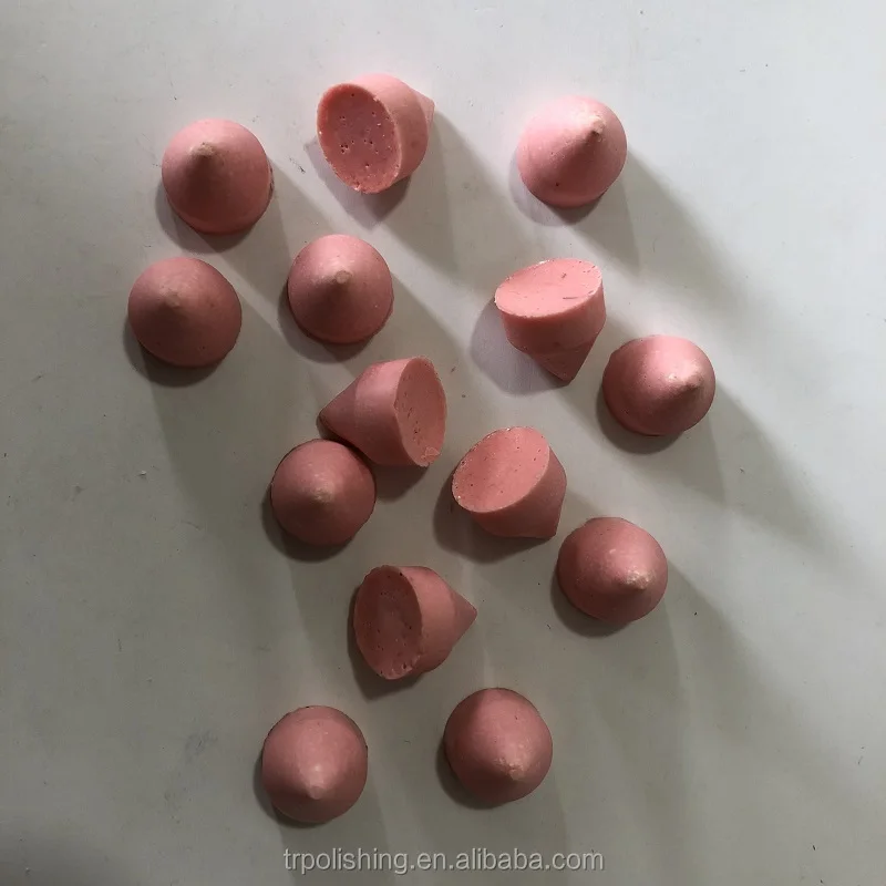 HENGXING High Hardness MOHS 6 Plastic Deburring Polishing Media Abrasive Grain Sizes 200-5000# Customized Sizes Efficient