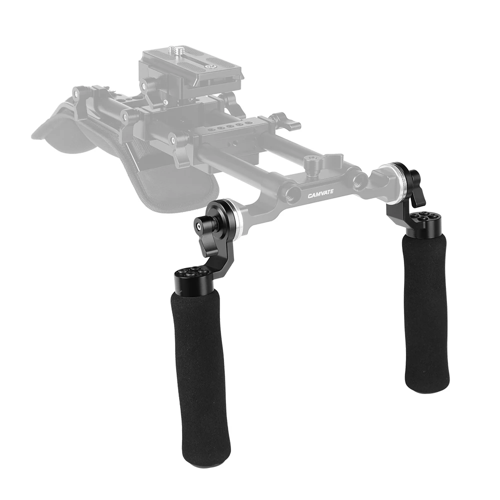 

HDRIG Ultra Light Sponge Handgrip With ARRI Rosette M6 Thumbscrew Connection (A Pair) for Camera /Monitor Cage Rig