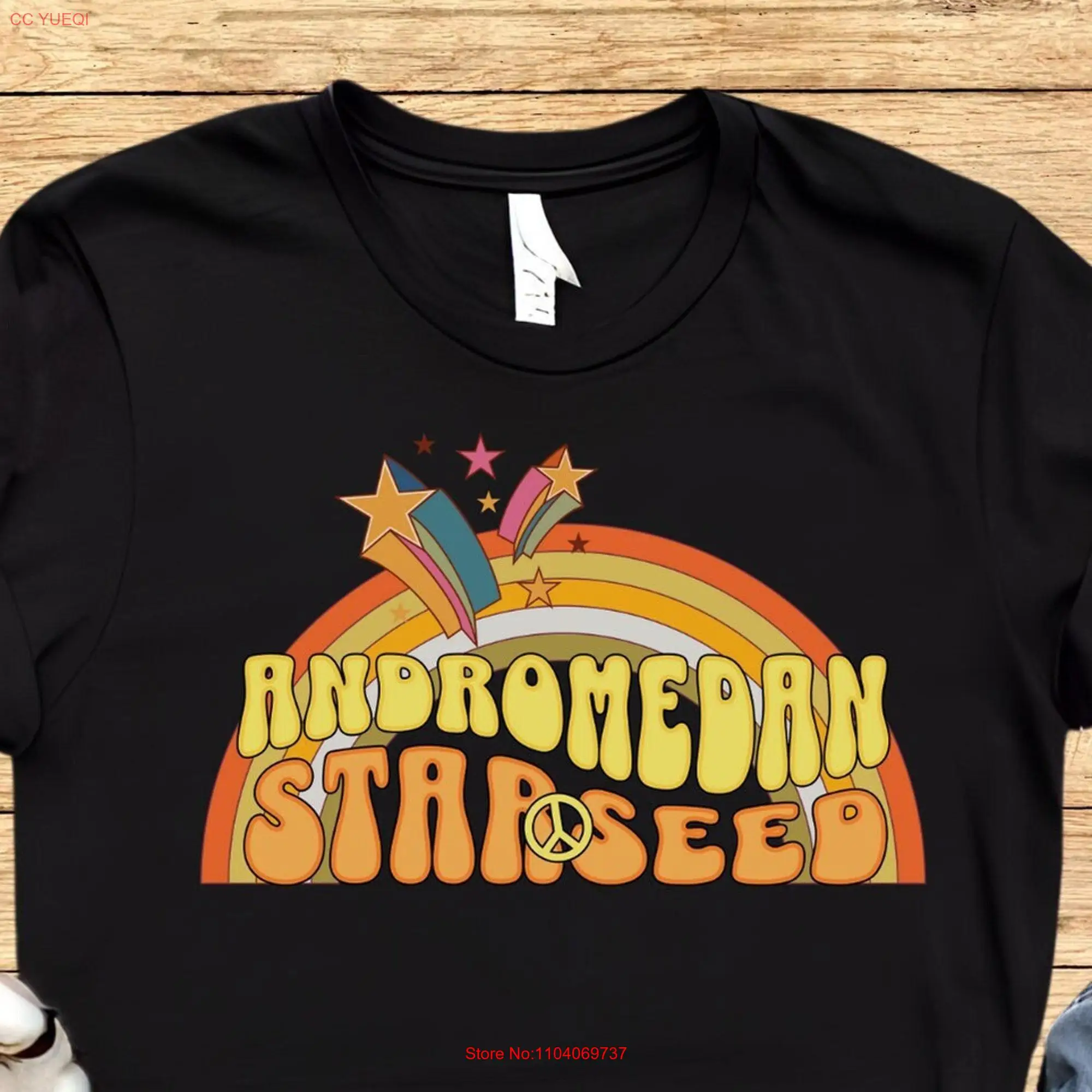 Andromedan Groovy T Shirt For Starseeds Representatives of The Galactic Federation Light because not Everyone is a Clairaudient