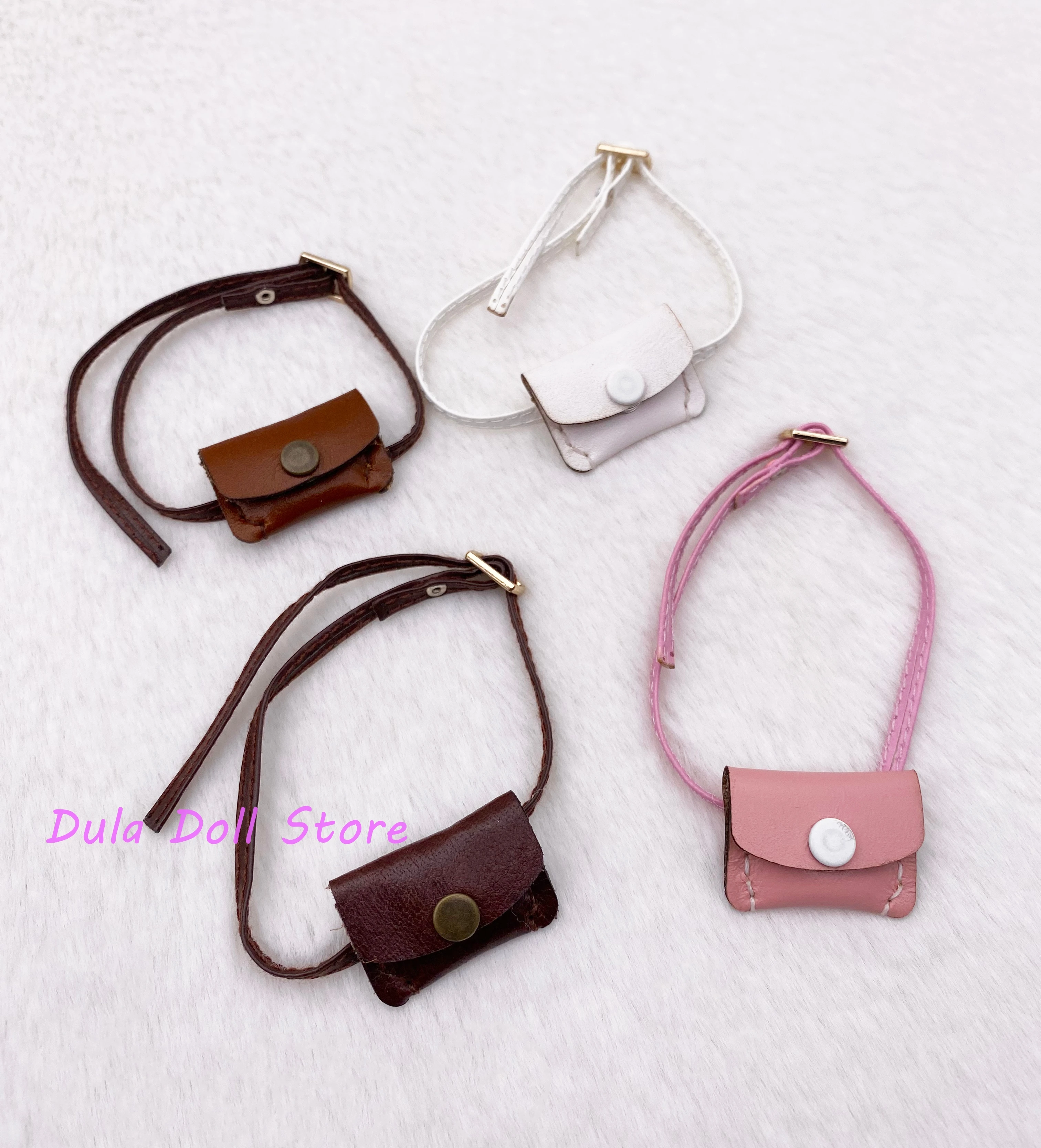 

（Special offer limited edition stock））Dula Doll Leather pouch for Blythe Landoudou Landazz ob24 ob22 Dolls