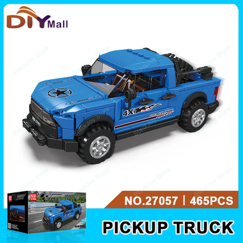 

MOC Speed Car Champion Racing Truck Строительные блоки Спортивный автомобиль Модель городской машины DIY Техническая строительная игрушка для детей и взрослых
