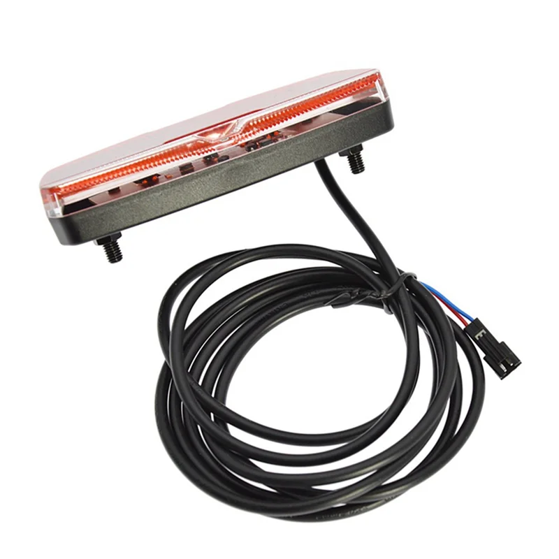 電動自転車テールライト電動自転車テールライト入力 6V-48V LED ライト自転車リフレクター付き電動自転車テールライトホット