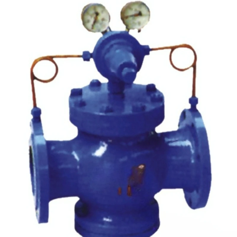 Air, liquefied gas, natural gas, high-pressure gas pressure reducing valve