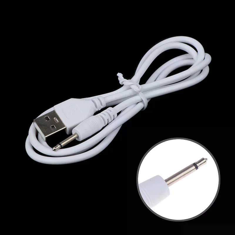 USB DC 2.5 Vibrator Charger Cable Cord For Rechargeable Adult Toys Vibrators Massagers Accessories Universal USB Power Supply