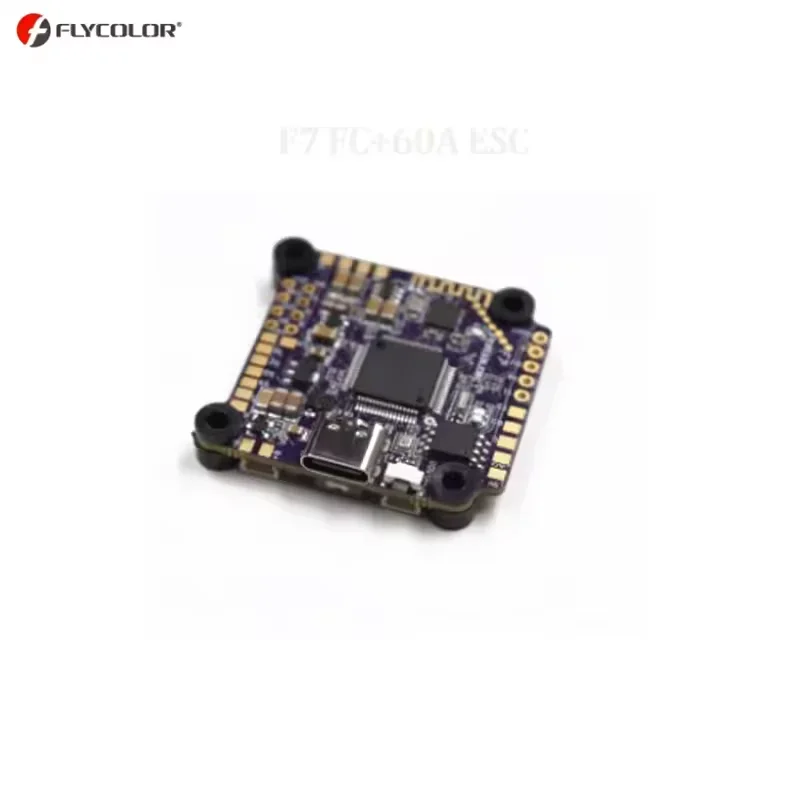 HobbyFIy Flycolor X-TOWER 2 F7 60A 4 in 1 ESC Flying Tower/Stack FPV Bluetooth To Adjust Parameters LED Flight Control