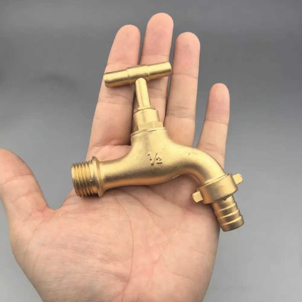High Quality Garden Water Faucet Quick Open Tap Zinc Alloy Durable Valve For Washing Machine Irrigation Watering Tools