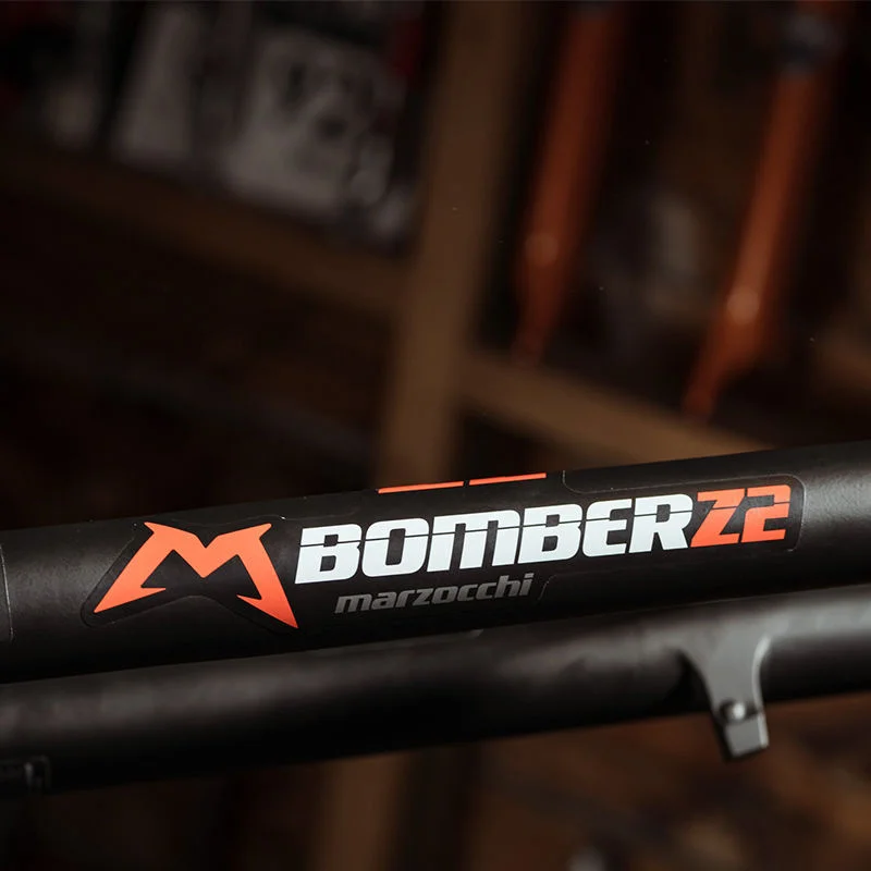 

1Set Marzocchi Bomber Z2 Fork Waterproof Vinyl Stickers, Multicolor Gradient Decals for Mountain Bike Suspension Decoration
