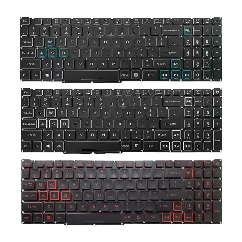 Compatible with for Acer AN515-54/55/43 AN517 AN715-51 N18C3 N18C4 N18I3 Keyboard
