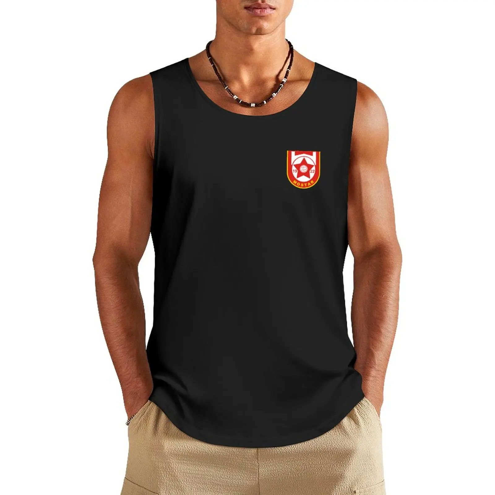 FK VELE? Mostar Tank Top t shirt bodybuilding men clothes anime top summer