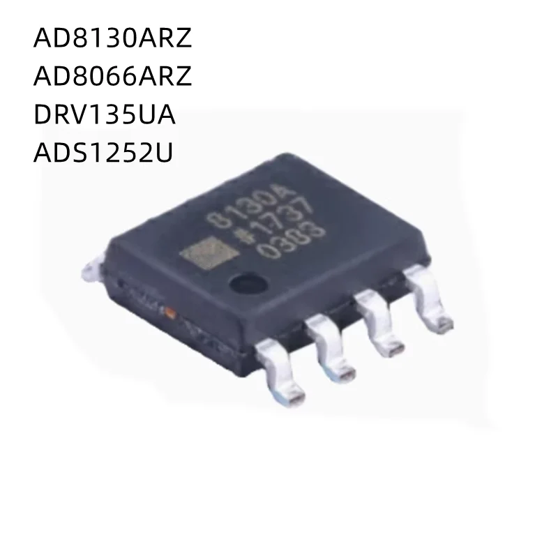 5Pcs/Lot AD8130AR 8130A AD8130ARZ ADS1252U 1252U ADS1252U/2K5 DRV135UA ORV135UA 135UA AD8066ARZ 8066AR SOP-8 New Original