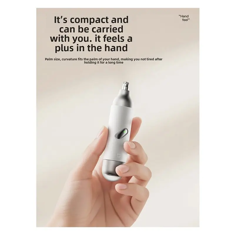 AT28-الكهربائية الشعر المتقلب للرجال الأنف السوالف الحواجب اللحية 2 في 1 مقص الشعر ماكينة حلاقة قابلة للشحن غير مؤلم جديد