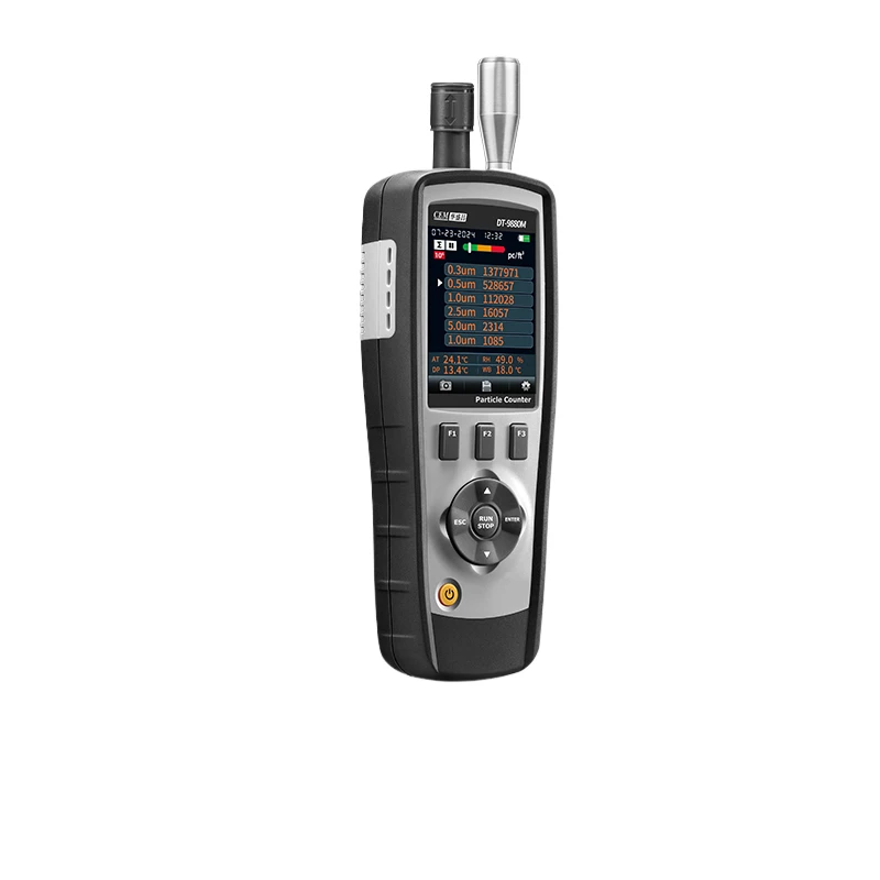 CEM Particulate Matter Detector Air Cleanliness Tester Air Quality Concentration Monitor Model DT-9880